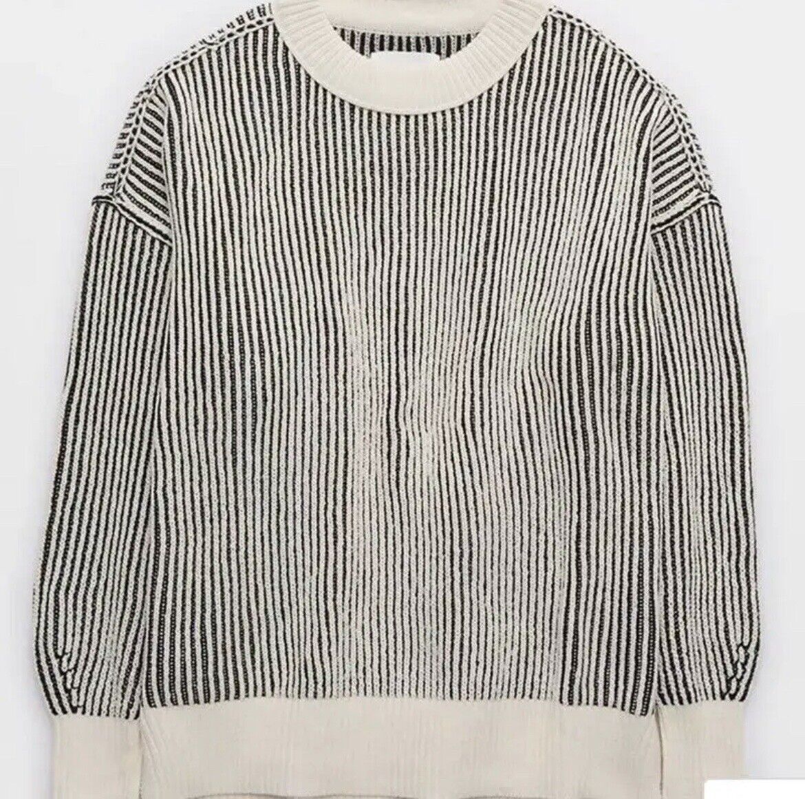 Aerie Beyond Chenille Sweater Black NWT Size XXL