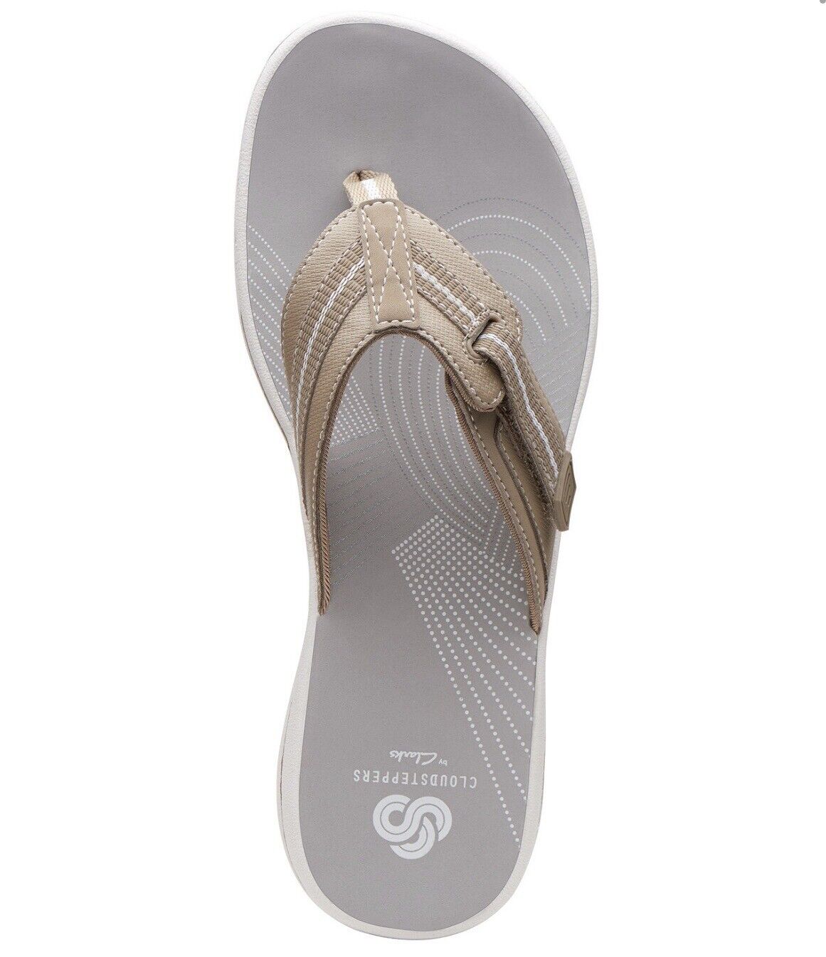 Clarks brinkley jazz flip flops best sale